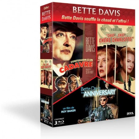 Blu Ray Bette davis (coffret BQHL 3 films)