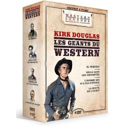 DVD Kirk douglas, les géants du western (coffret 4 films)