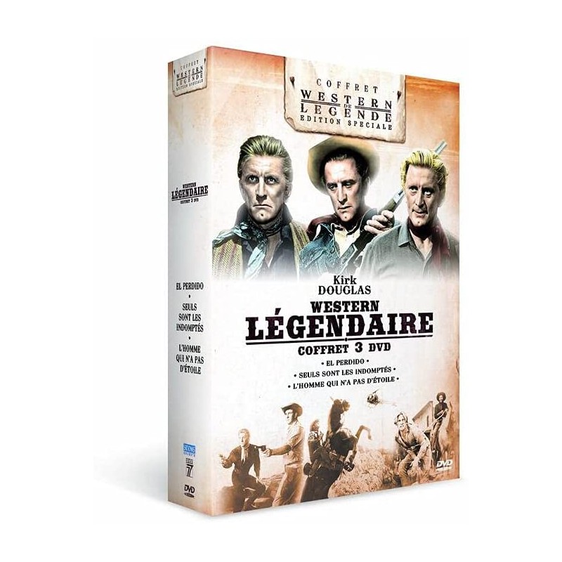 DVD Kirk Douglas (coffret Western légendaire n°3)