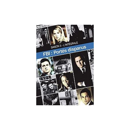 DVD FBI portés disparus (saison 3)