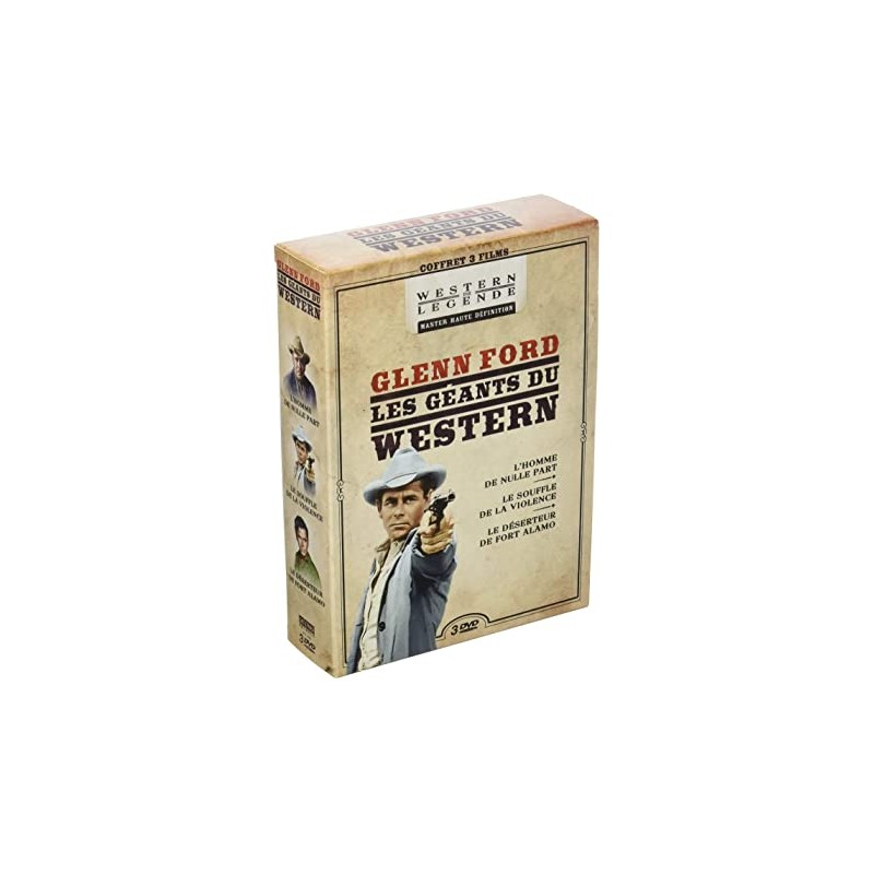 DVD Glenn Ford 3 (coffret western 3 Films)