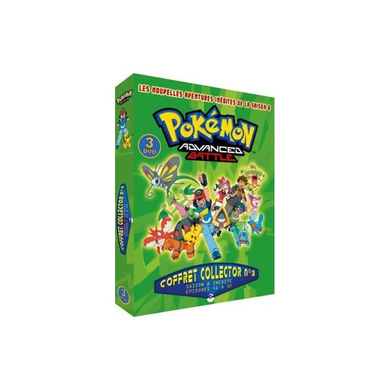DVD Pokemon Advanced Battle-Saison 8 n°3 (Édition Collector)