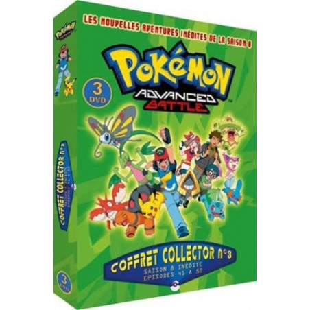 DVD Pokemon Advanced Battle-Saison 8 n°3 (Édition Collector)