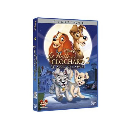 DVD Disney La belle et le clochard 2