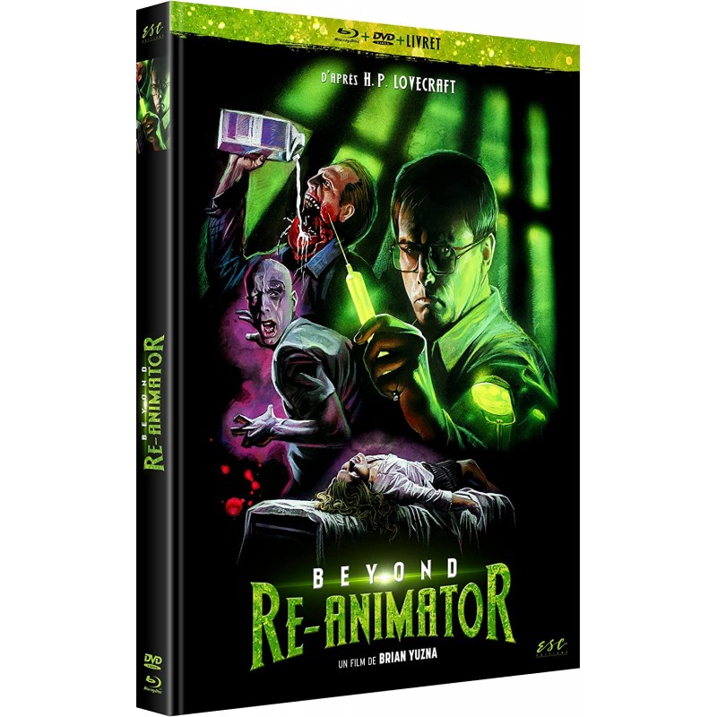 Blu Ray Beyond Re-Animator Mediabook Blu-ray + DVD ESC (Édition limitée)