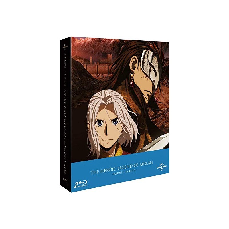 Blu Ray The heroic legend of arslan (S1 P2) EDITION LIMITE