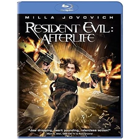 Blu Ray Resident Evil Afterlife