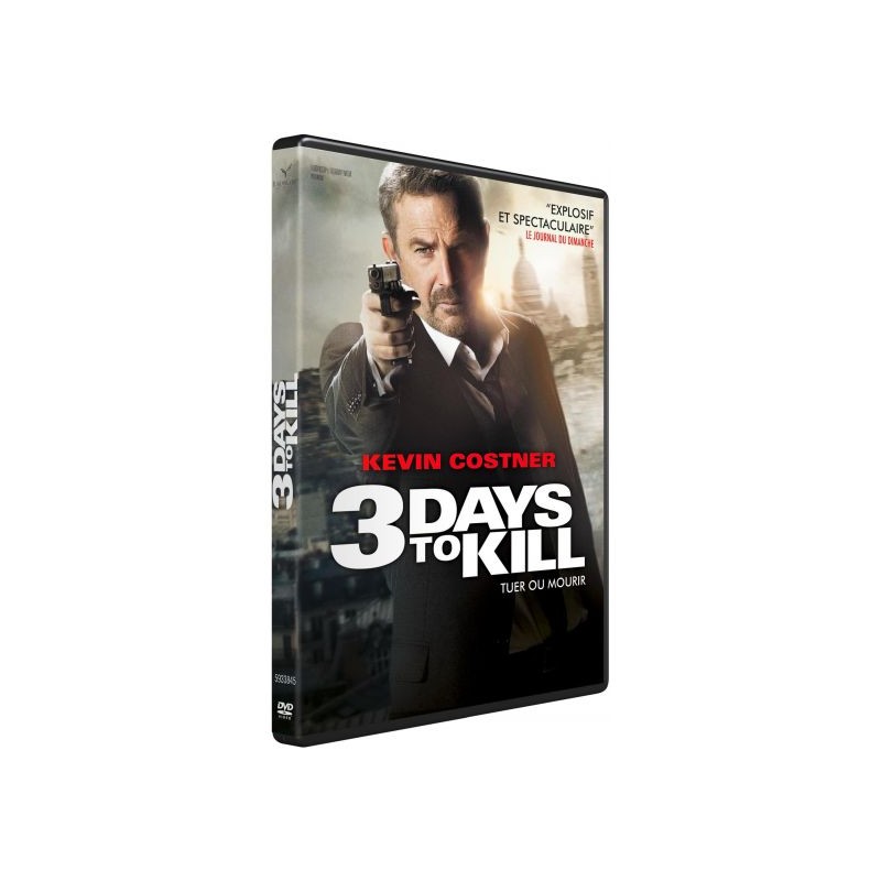 DVD 3 days to kill