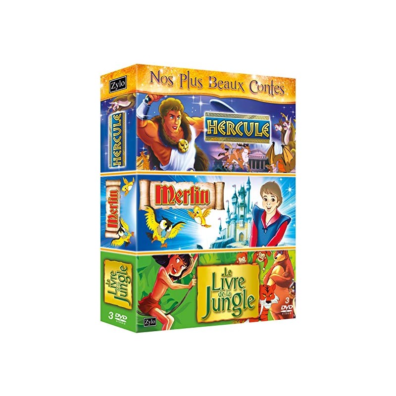 Lot of 5 cartoon boxes - DVD