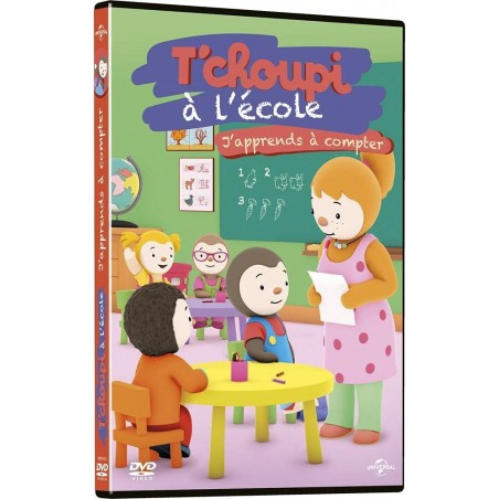 DVD Tchoupi à l'école (J'apprends à Compter)