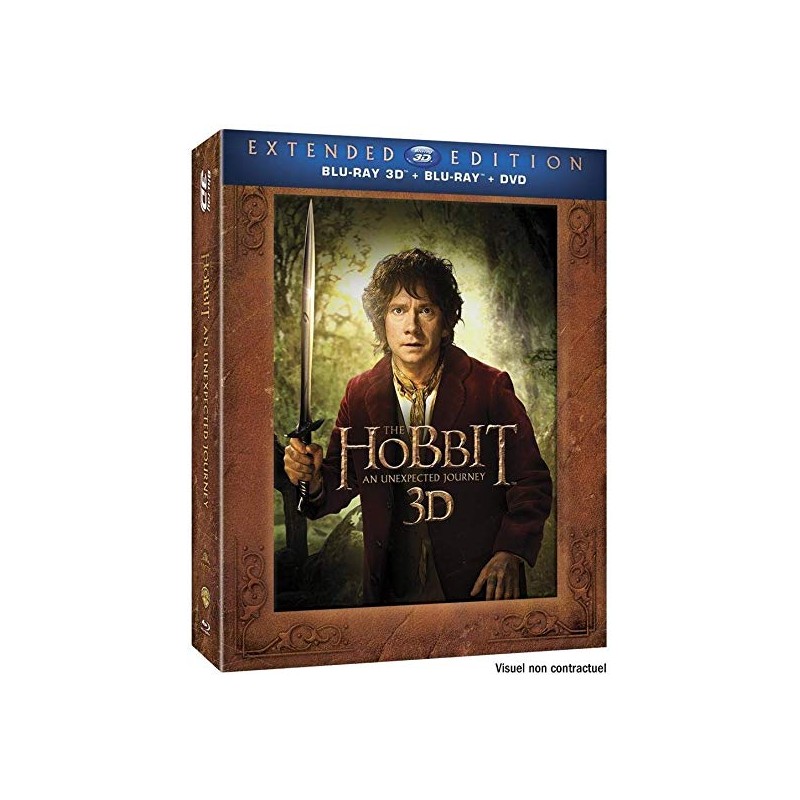 Blu Ray Le hobbit un voyage inattendu 3D