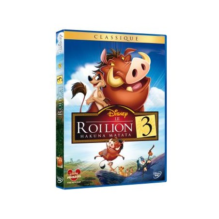 DVD Disney Le roi lion 3