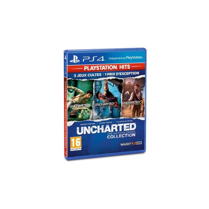 Jeux Vidéo Uncharted : (coffret 3 jeux)